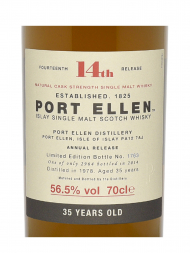 Port Ellen 1978 35 Year Old Limited Edition 14th Release (Bottled 2014) Single Malt 700ml w/box