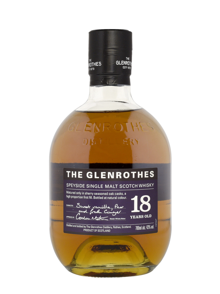 Glenrothes  18 Year Old Soleo Single Malt Whisky 700ml w/box