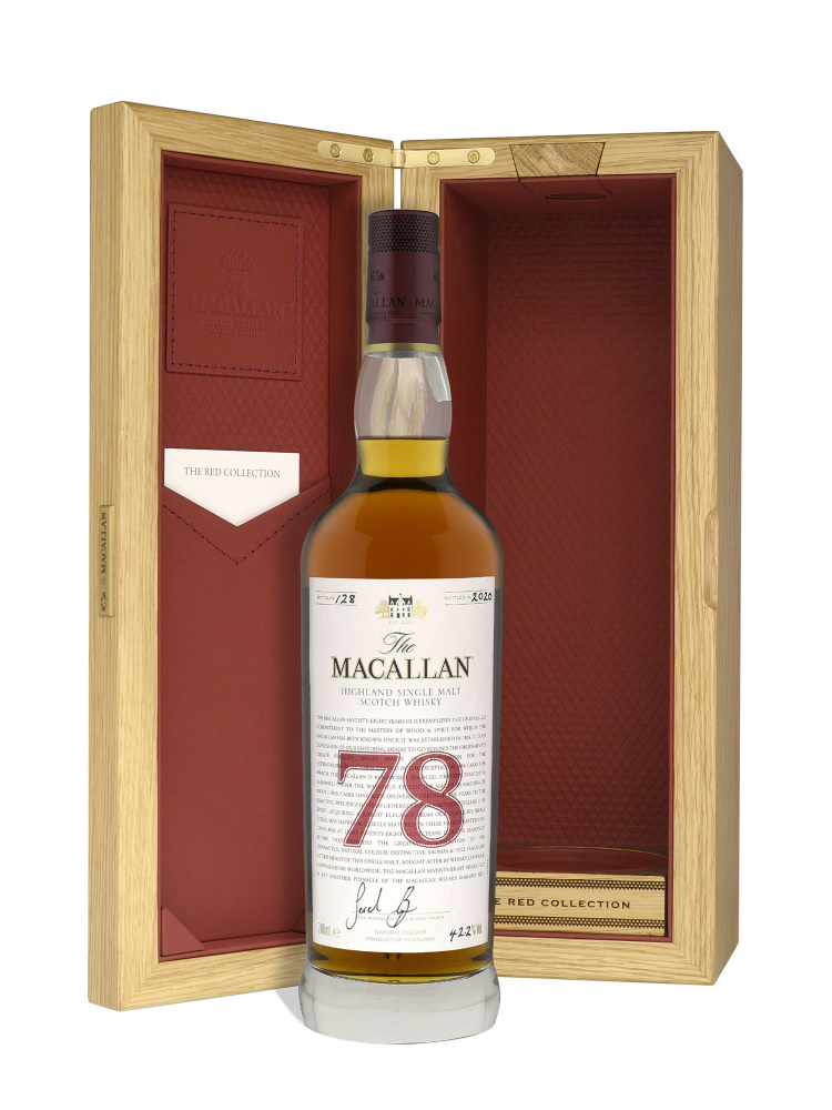 Macallan  78 Year Old Sherry Oak The Red Collection (bottled 2020) Single Malt 700ml