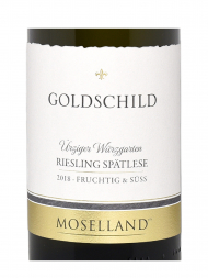 Moselland Goldschild Wurziger Wurzgarten Riesling Spatlese 2018
