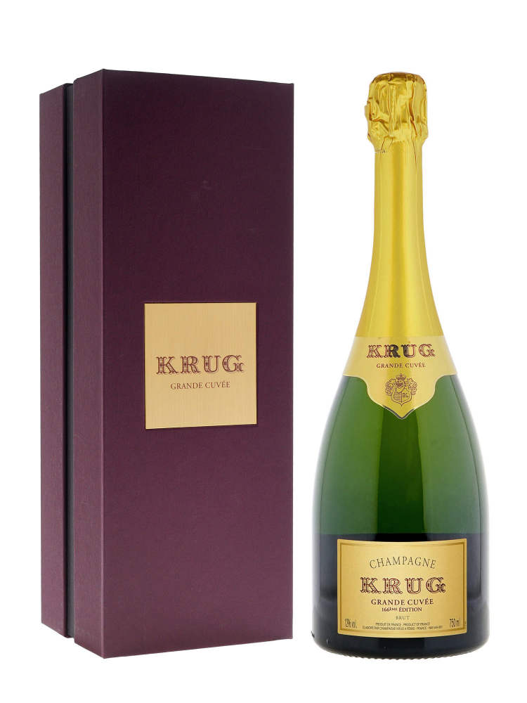 Krug Grand Cuvee 166eme Edition NV w/box