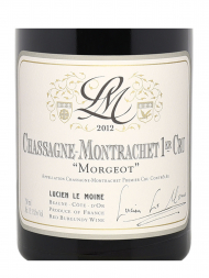 Maison Lucien Le Moine Chassagne Montrachet Morgeot Rouge 1er Cru 2012