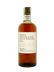 Nikka Miyagikyo Single Cask Malt Whisky (bottled 2010) 1991 700ml no box