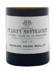 Henri Boillot Puligny Montrachet Clos de la Mouchere 1er Cru 2017