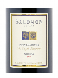 Salomon Estate Finniss River Shiraz Sea Eagle Vineyard 2010 - 6bots