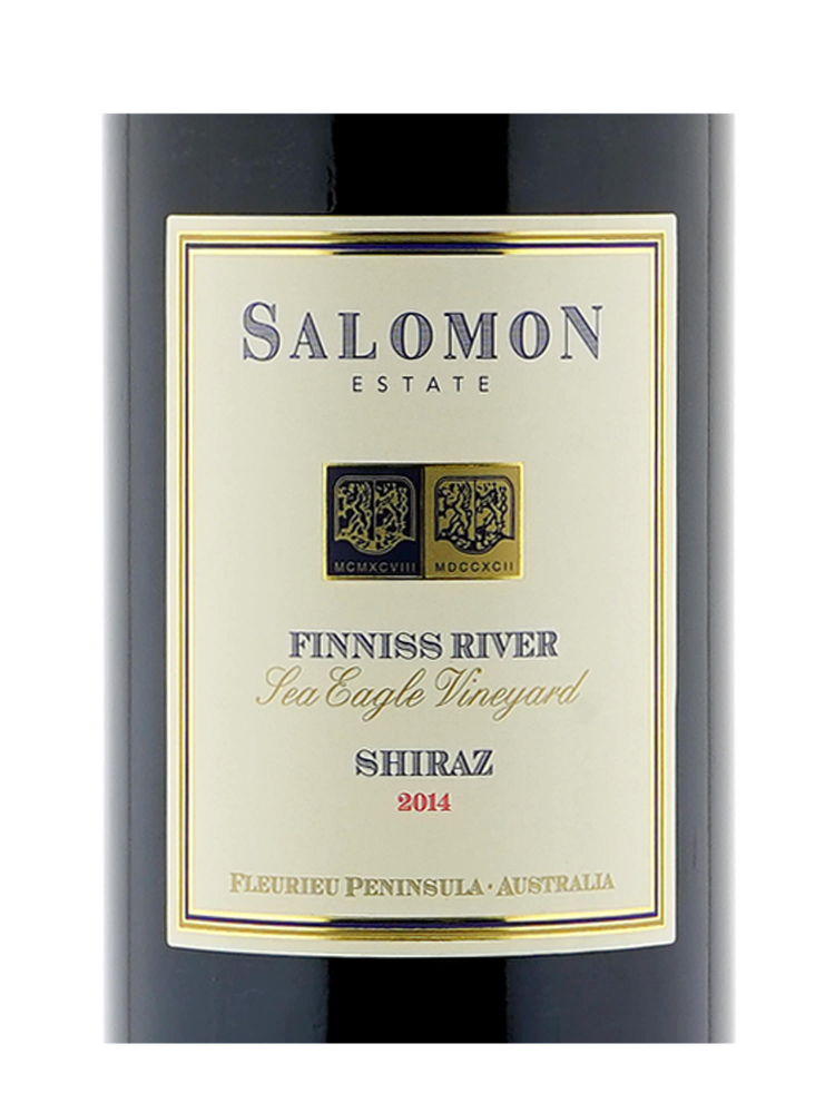 Salomon Estate Finniss River Shiraz Sea Eagle Vineyard 2014
