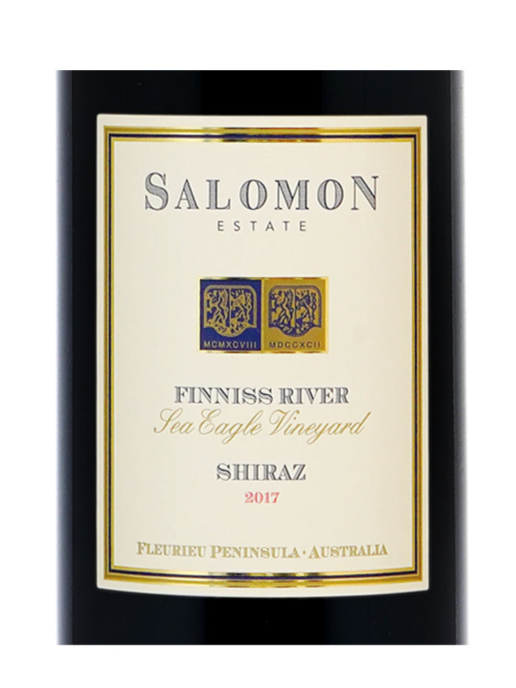 Salomon Estate Finniss River Shiraz Sea Eagle Vineyard 2017