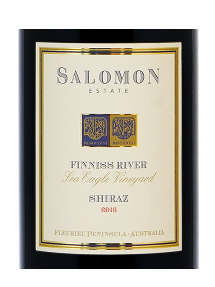 Salomon Estate Finniss River Shiraz Sea Eagle Vineyard 2016 - 6bots