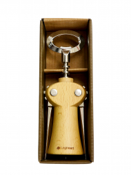 Legnoart Merlot Winged corkscrew wine opener in solid natural beechwood WF-9N