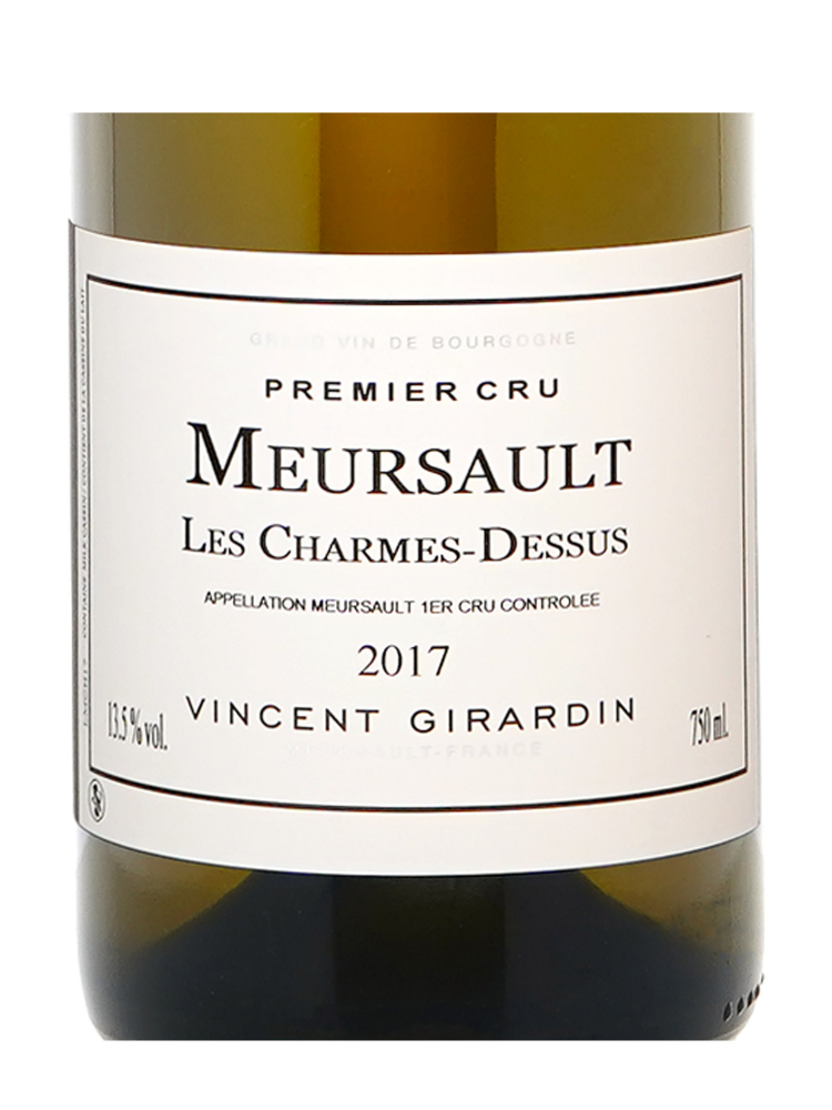 Vincent Girardin Meursault Les Charmes Dessus 1er Cru 2017