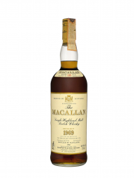 Macallan 1969 18 Year Old Sherry Oak (Bottled 1988) Single Malt 750ml no box