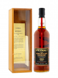 Macallan Speymalt 1966 33 Year Old Gordon & MacPhail (Bottled 1999) Single Malt 700ml w/wooden box