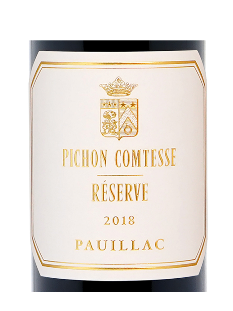 Pichon Comtesse Reserve 2018 ex-ch 375ml - 6bots