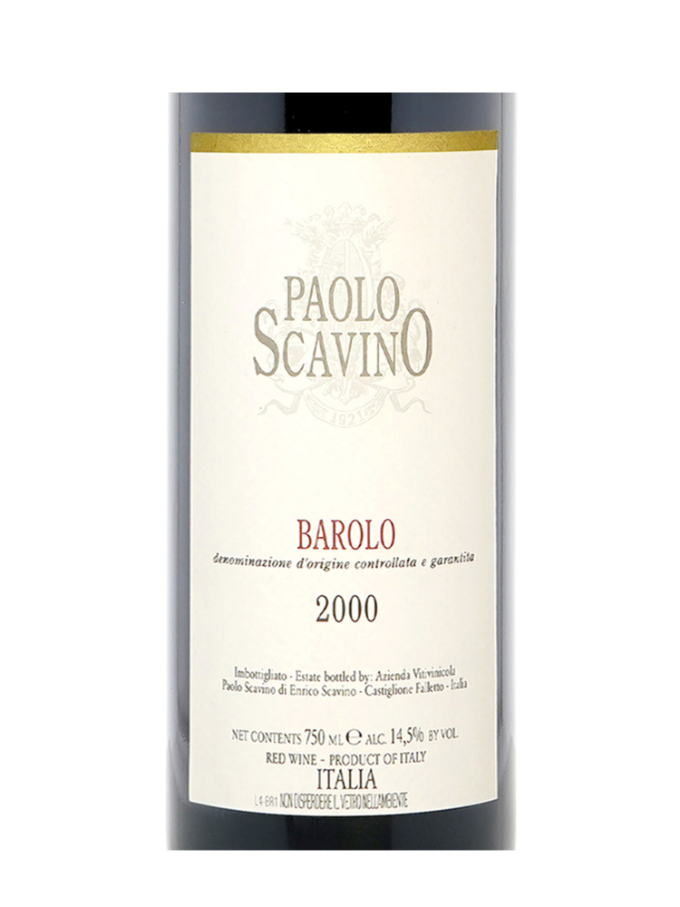 Paolo Scavino Barolo DOCG 2000
