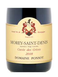 Ponsot Morey Saint Denis Cuvee des Grives 2018