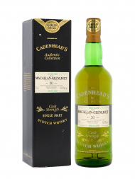麦卡伦 1963 年份 30 年陈酿卡登赫德（1993 年装瓶）单一麦芽威士忌 700ml (盒装)