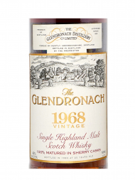Glendronach 1968 25 Year Old (Bottled 1993) Single Malt Whisky 750ml w/box