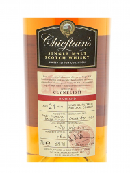 Chieftain Clynelish 1990 24 Year Old Cask 91831 Sherry Finish Single Malt Whisky 700ml w/box