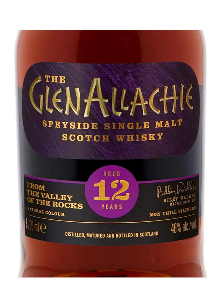 GlenAllachie  12 Year Old Single Malt Whisky 700ml w/box