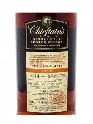 Chieftain 2006 14 Year Old Cask #6177 The Cigar Malt (Bottled 2020) 700ml w/box