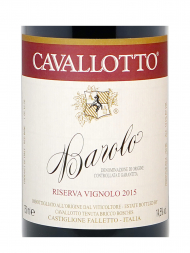 Cavallotto Barolo Vignolo Riserva 2015 - 6bots