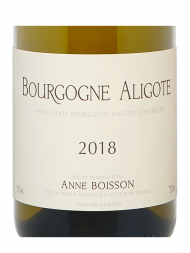 Anne Boisson Bourgogne Aligote 2018
