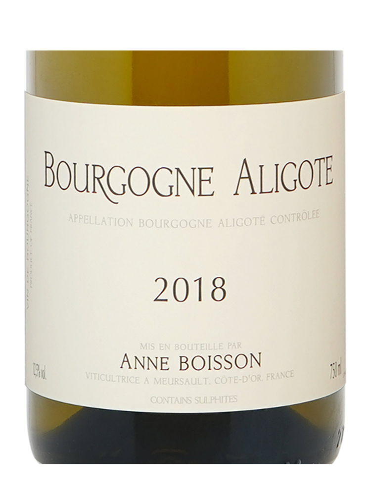 Anne Boisson Bourgogne Aligote 2018