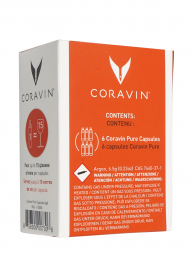 Coravin  Capsules ( 1 Pack 6 Capsules) w/Pulltex Double Lever Corkscrew