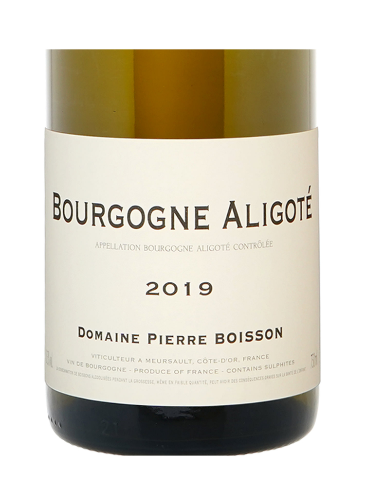 Pierre Boisson Bourgogne Aligote 2019 - 6bots