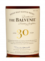 Balvenie 30 Year Old Sherry Oak (Bottled 2020) Single Malt 700ml no box