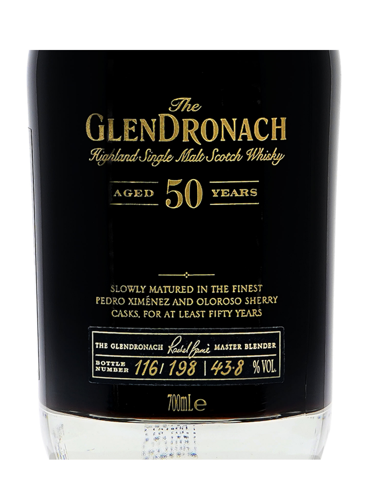 Glendronach  50 Year Old Single Malt Whisky 700ml w/box