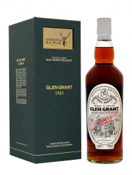 格兰冠 1961 年份 52 年陈酿 6200号酒桶高登和麦克菲尔(2014 年装瓶)单一麦芽威士忌 700ml (盒装)