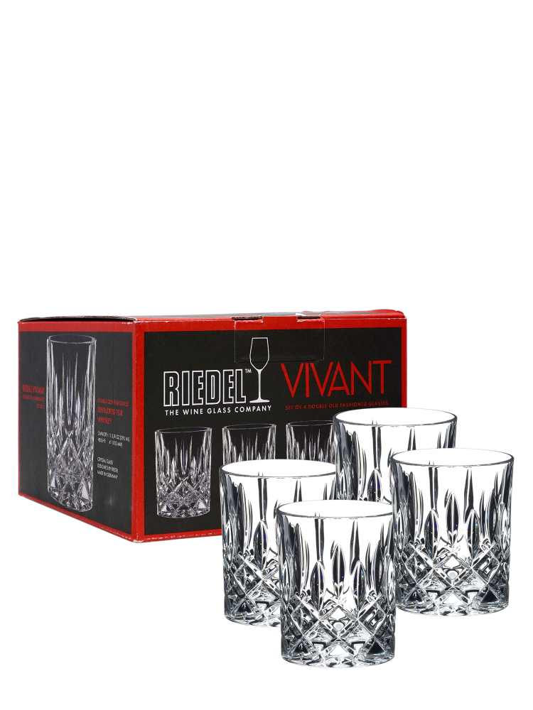 Riedel Glass Vivant Whisky Double Old Fashioned 484/05 (set of 4)