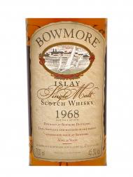 Bowmore 1968 32 Year Old Single Malt Scotch Whisky 700ml w/box