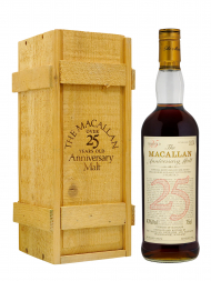 Macallan 1958/1959 25 Year Old Anniversary Malt (Bottled 1985) Single Malt 750ml w/wooden box