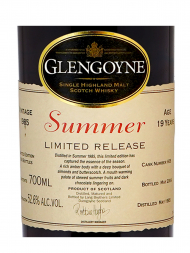 Glengoyne 1985 19 Year Old Summer Limited Release Cask 608 (bottled 2004) Single Malt 700ml w/box