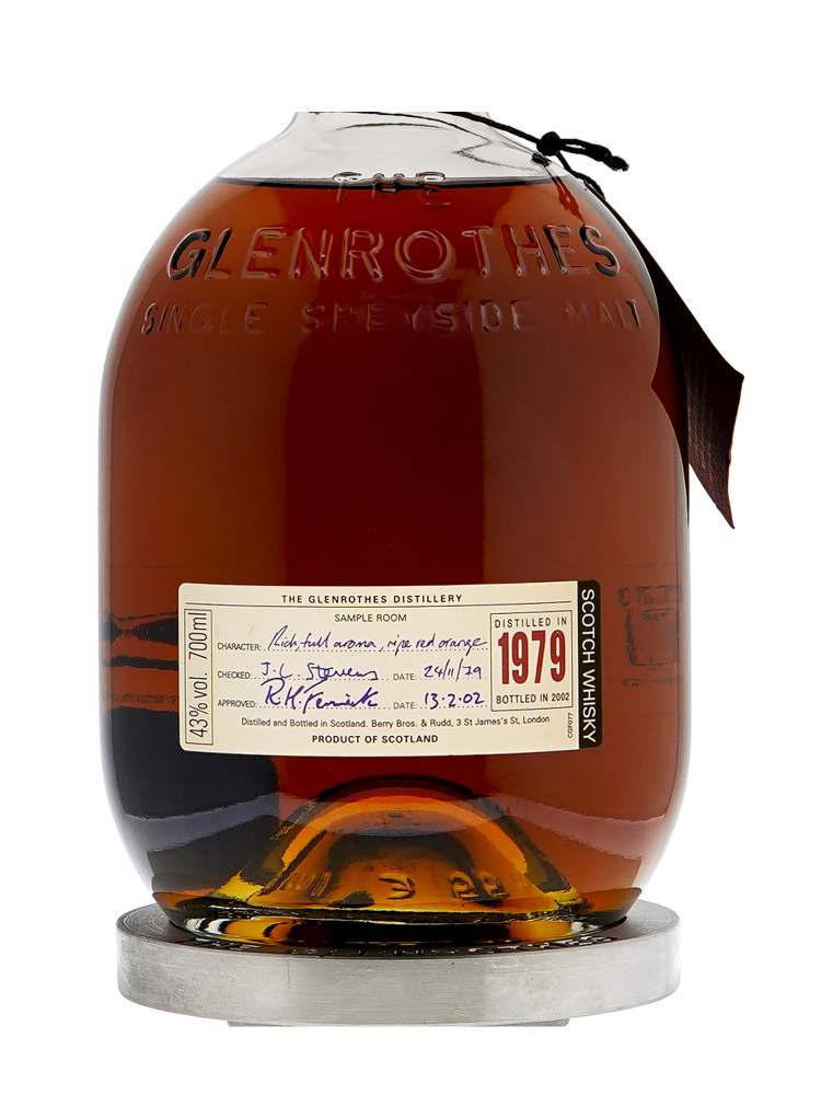 Glenrothes 1979 Bottled 2002 Single Malt Whisky 700ml w/box