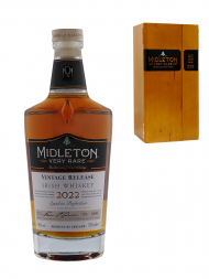 米德尔顿 2022 年份稀有珍藏系列爱尔兰混酿威士忌 700ml (盒装)