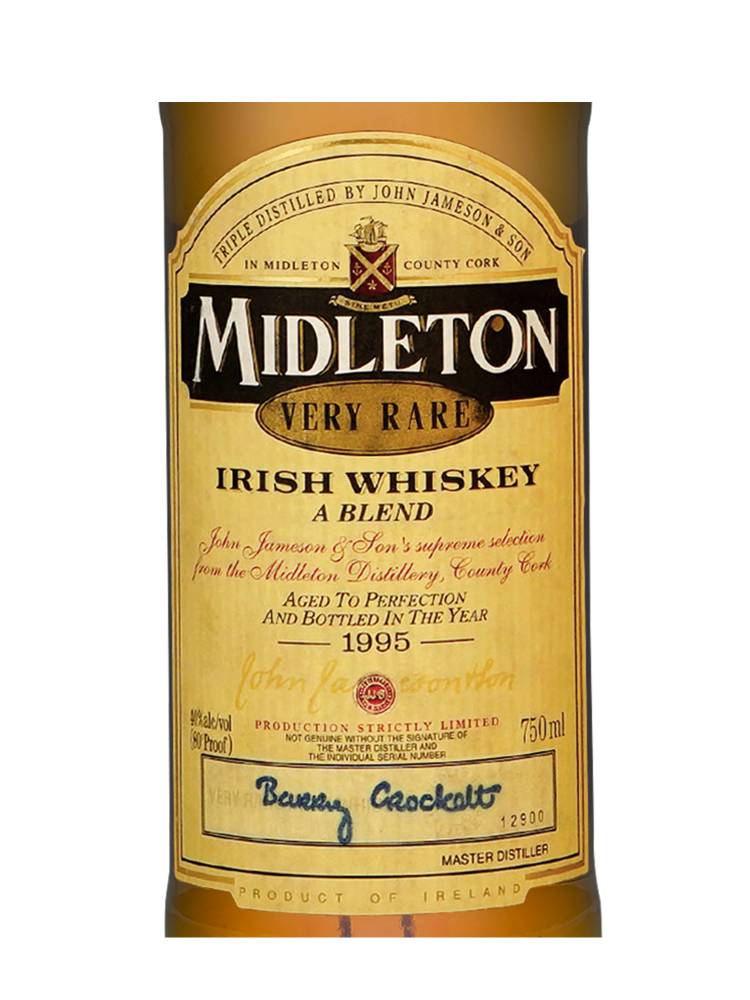 Midleton 1995 Very Rare Irish Blended Whiskey no box