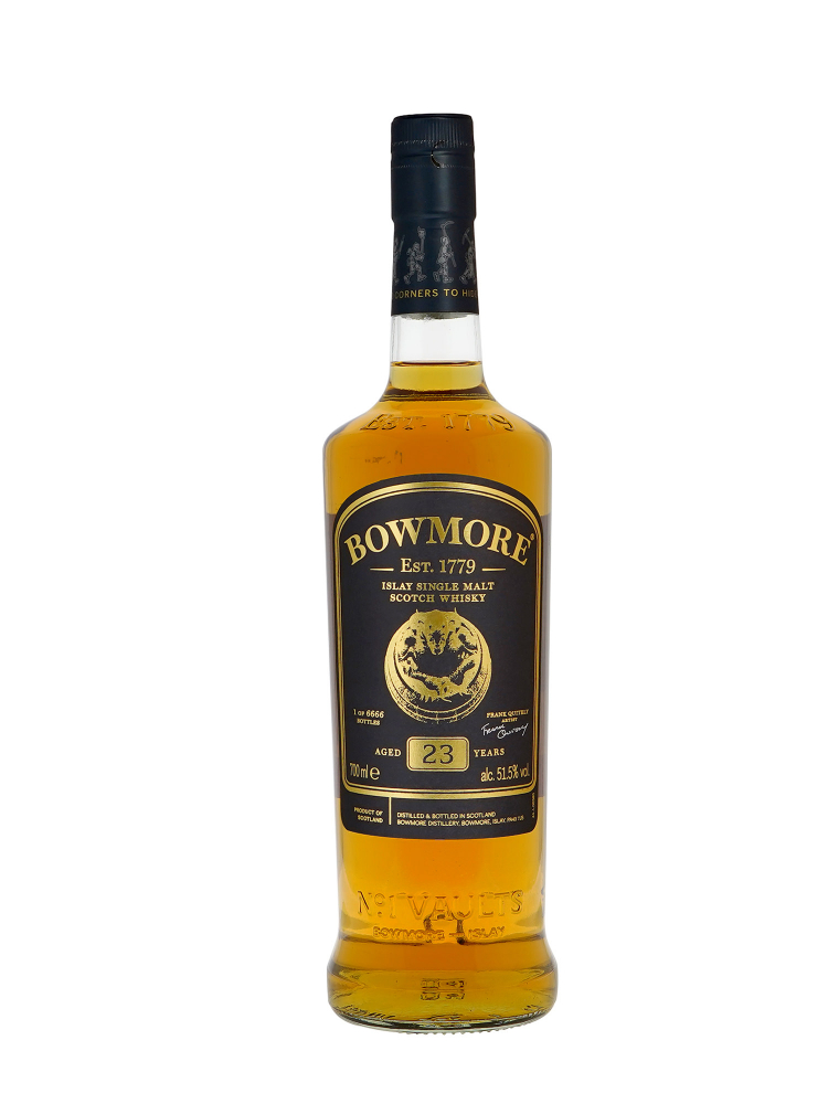 Bowmore  23 Year Old No Corners To Hide Single Malt Scotch Whisky 700ml w/box