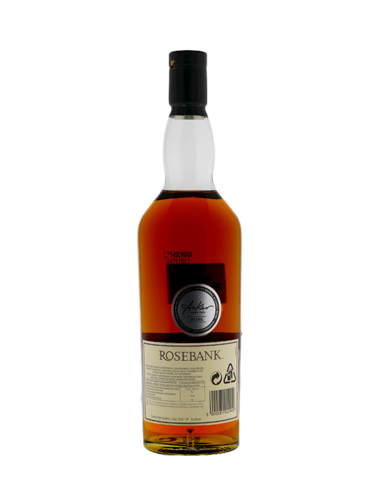 Rosebank 1981 25 Year Old (Bottled 2007) Single Malt Whisky 700ml w/box