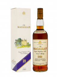Macallan 1980 18 Year Old Sherry Oak (Bottled 1999) Single Malt 700ml w/box