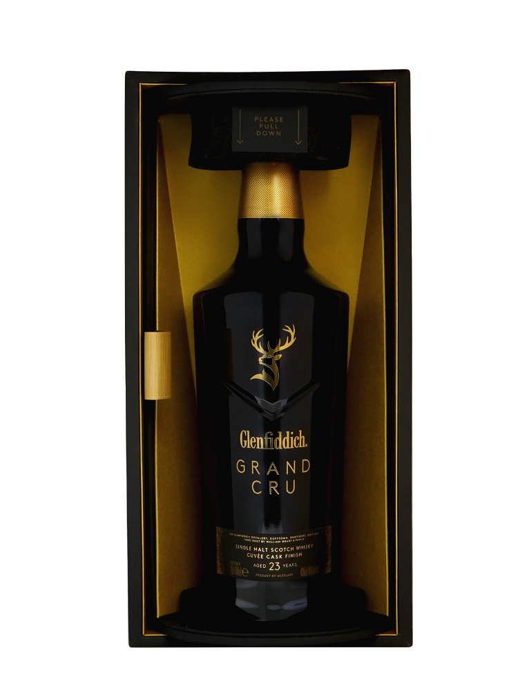 Glenfiddich 23 Year Old Grand Cru Cuvee Cask Finish Single Malt Scotch Whisky 700ml w/box