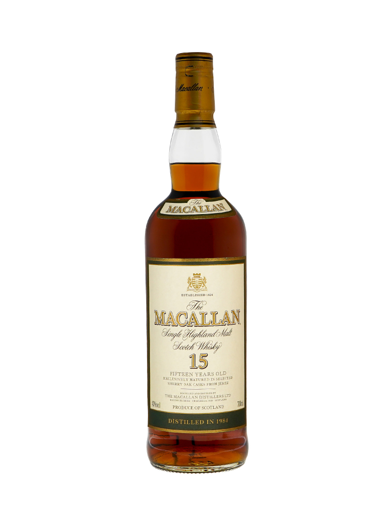 Macallan 1984 15 Year Old Sherry Oak 700ml w/box