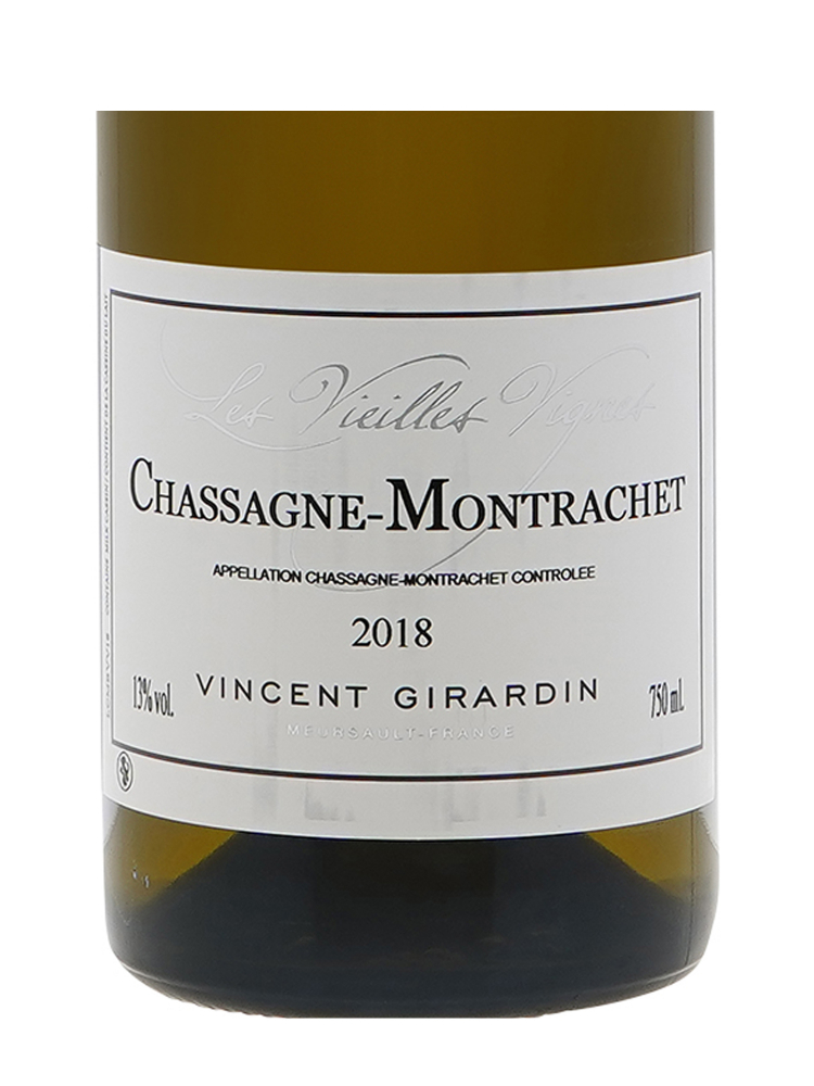 Vincent Girardin Chassagne Montrachet Vieilles Vignes 2018 - 6bots