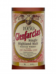 Glenfarclas 1959 42 Year Old Historic Reserve No.1 Sherry Hogshead (Bottled 2002) 700ml Gift Set