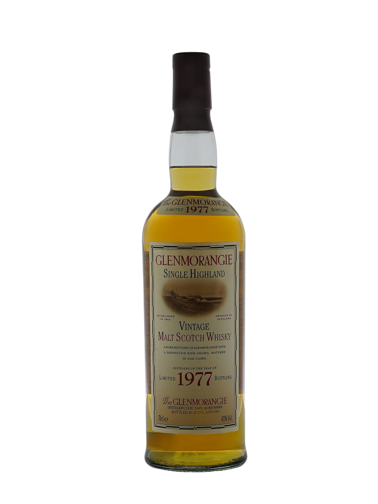 Glenmorangie 1977 (bottled 2001) Single Malt 700ml w/box