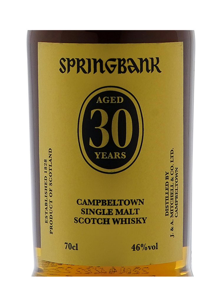 Springbank 30 Year Old Release 2022 Single Malt Whisky 700ml w/box