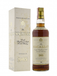 Macallan 1965 17 Year Old Sherry Oak (Bottled 1984) 750ml w/box