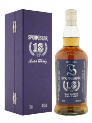 Springbank  18 Year Old (Bottled 2009) Signed by John Mitchell Single Malt Whisky 700ml w/box